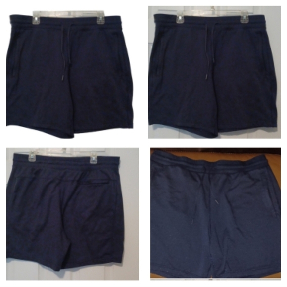 💙🌺Men's Navy Blue Shorts - Picture 1 of 7